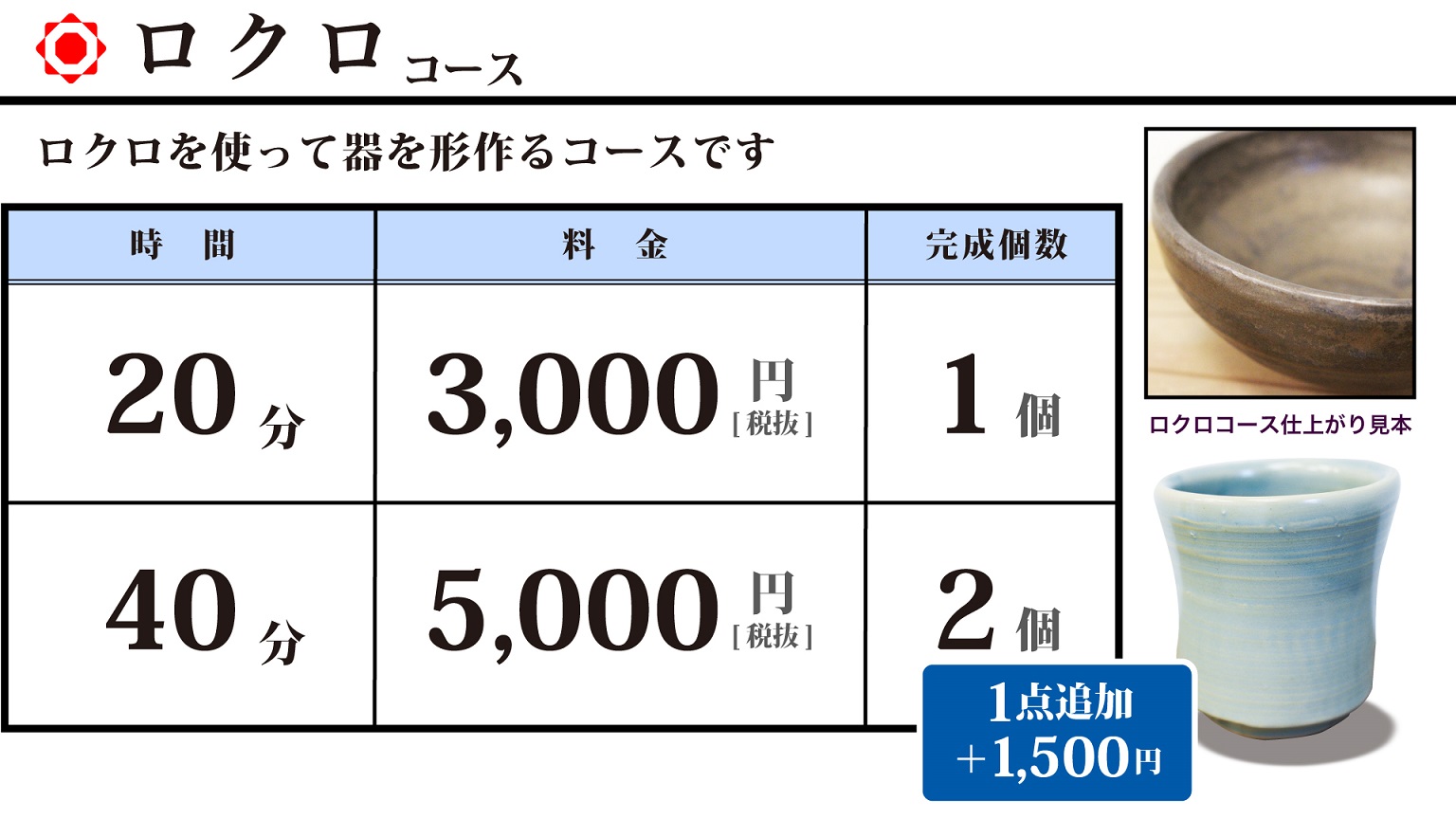 ロクロコース